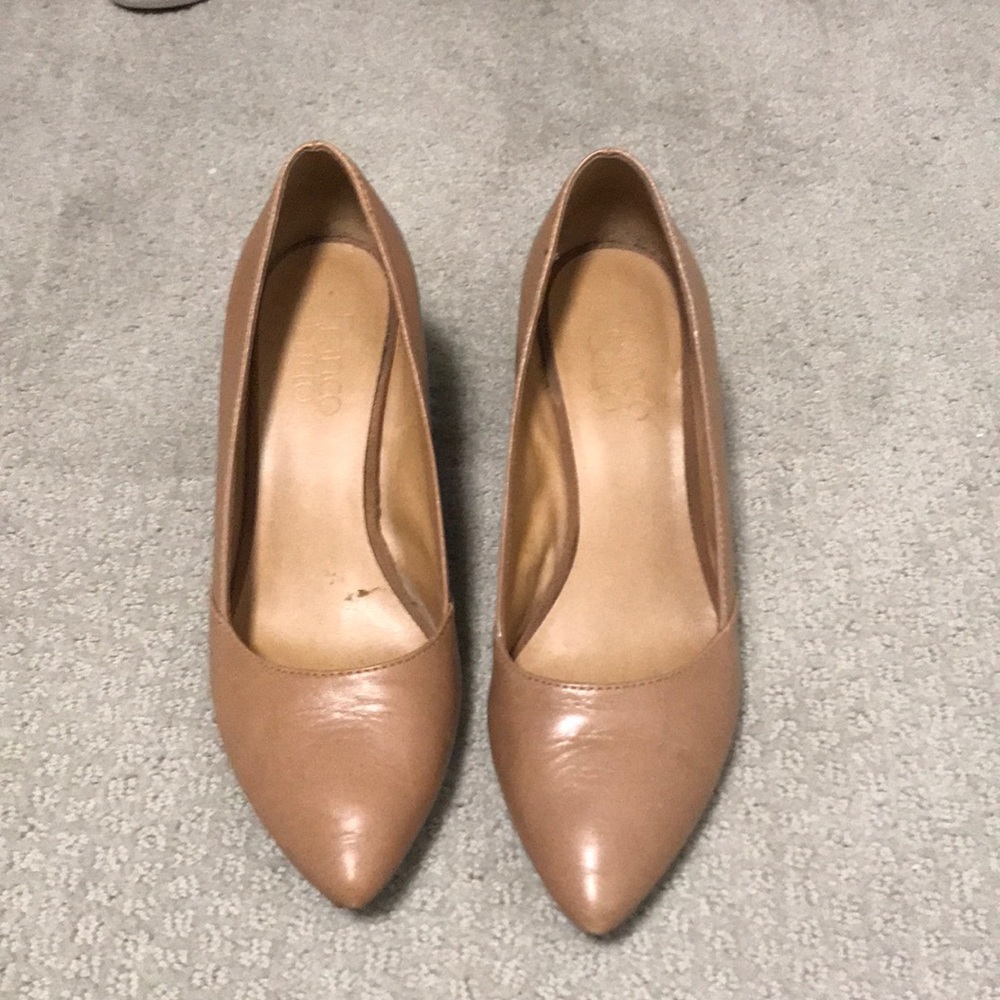 Brown heels